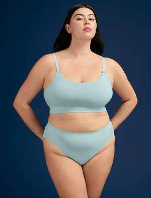 Form Seamless High-Leg Bikini - Mist - Nylon/Spandex - ThirdLove,modelPP