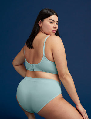 Form Seamless High-Leg Bikini - Mist - Nylon/Spandex - ThirdLove,modelPP