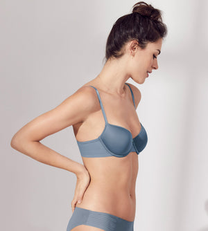 24/7™ Seamless Stripe T-Shirt Bra