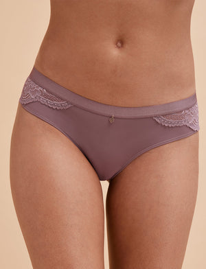 Lace Back Cheeky - Twilight - Nylon/viscose/spandex - ThirdLove,modelKK