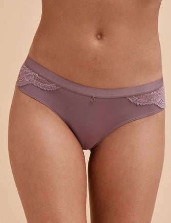 Lace Back Cheeky - Twilight - Nylon/viscose/spandex - ThirdLove,modelKK