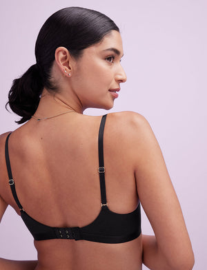 24/7® Pima Cotton T-Shirt Bra, Black - Thirdlove - Pima Cotton/Nylon/Spandex,model4