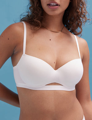 24/7® Pima Cotton T-Shirt Bra, Sea Salt - Thirdlove - Pima Cotton/Nylon/Spandex,modelCC