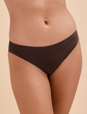 Comfort Stretch Bikini - Espresso - Nylon/Spandex - ThirdLove,modelCC