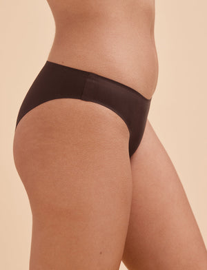Comfort Stretch Bikini - Espresso - Nylon/Spandex - ThirdLove,modelCC