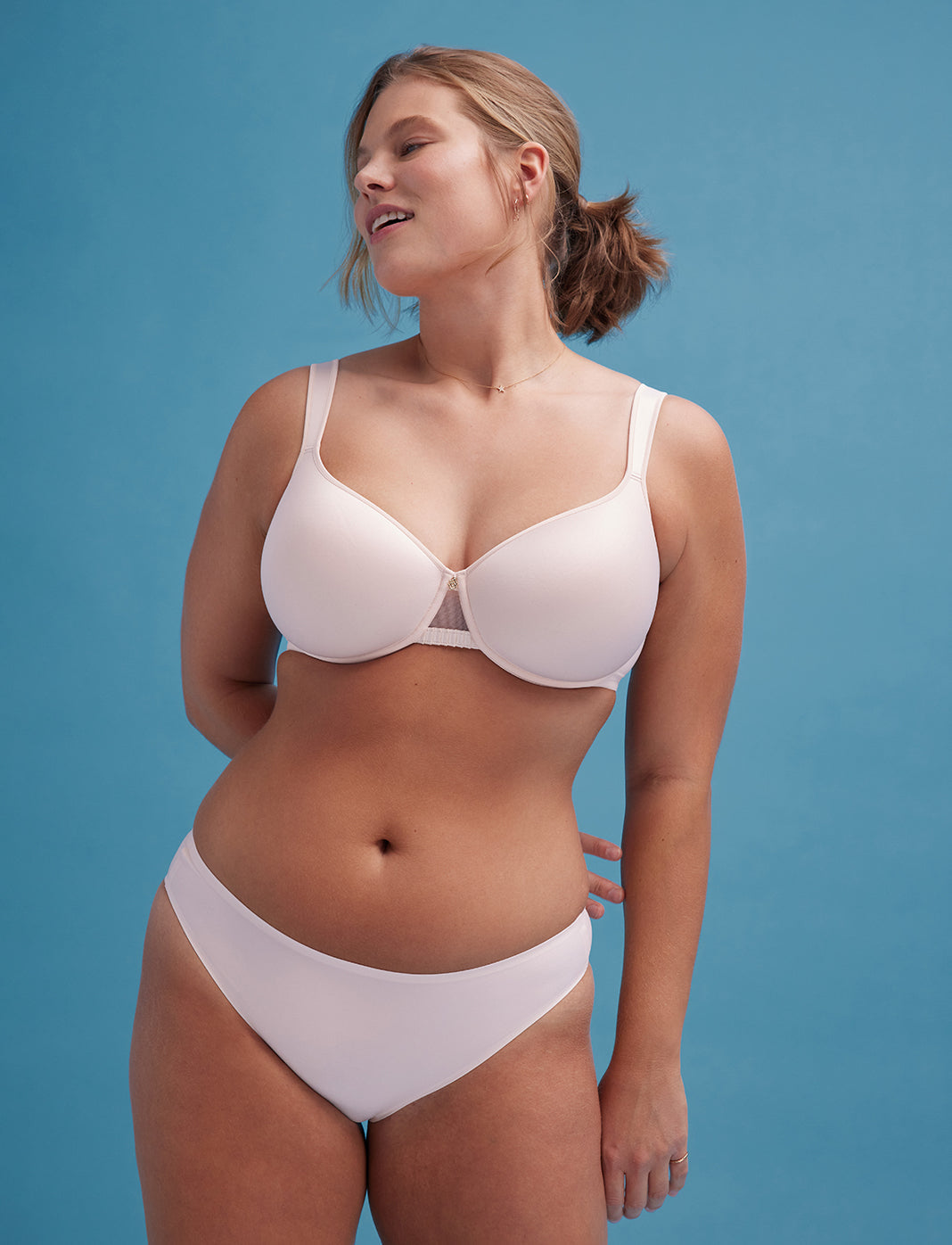 24/7® Perfect Coverage Bra, Soft Pink - Thirdlove - Nylon/Spandex,modelUU