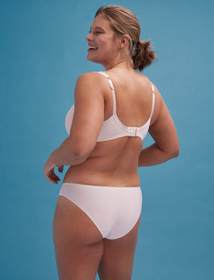 Comfort Stretch Bikini - Soft Pink - Nylon/Spandex - ThirdLove,modelUU