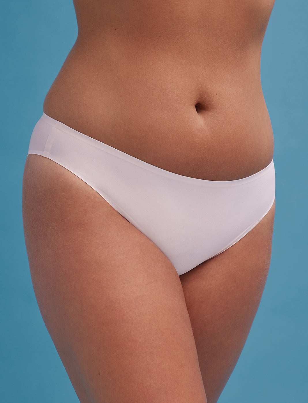 Comfort Stretch Bikini - Soft Pink - Nylon/Spandex - ThirdLove,modelUU