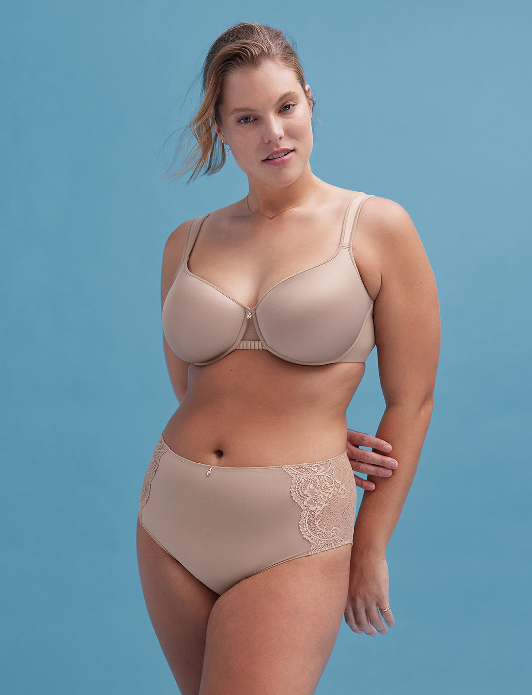 24/7™ Perfect Coverage Bra, Taupe - Thirdlove - Nylon/Spandex,modelUU