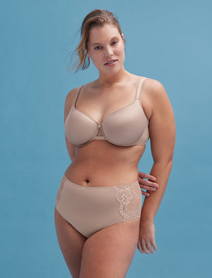 24/7™ Perfect Coverage Bra, Taupe - Thirdlove - Nylon/Spandex,modelUU