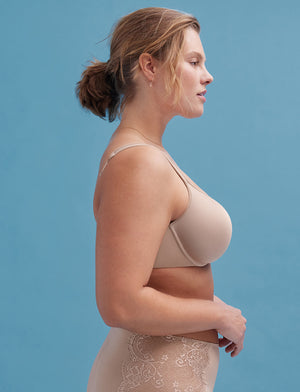 24/7™ Perfect Coverage Bra, Taupe - Thirdlove - Nylon/Spandex,modelUU