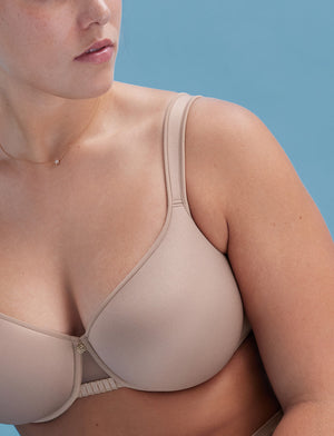 24/7™ Perfect Coverage Bra, Taupe - Thirdlove - Nylon/Spandex,modelUU
