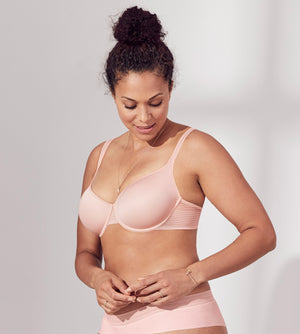 24/7™ Seamless Stripe Perfect Coverage Bra
