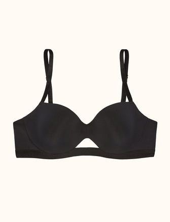 24/7® Pima Cotton T-Shirt Bra, Black - Thirdlove - Pima Cotton/Nylon/Spandex