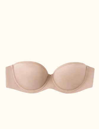 24/7™ Classic Strapless Bra, Taupe - Thirdlove - Nylon/Spandex