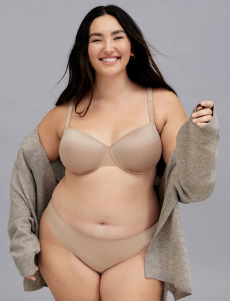 The Original Kit - 24/7 Classic T-Shirt Bra, Comfort Stretch Bikini -Thirdlove