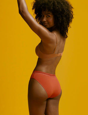 Everyday Cotton Bikini - Poppy - Cotton/Spandex - ThirdLove,modelKK