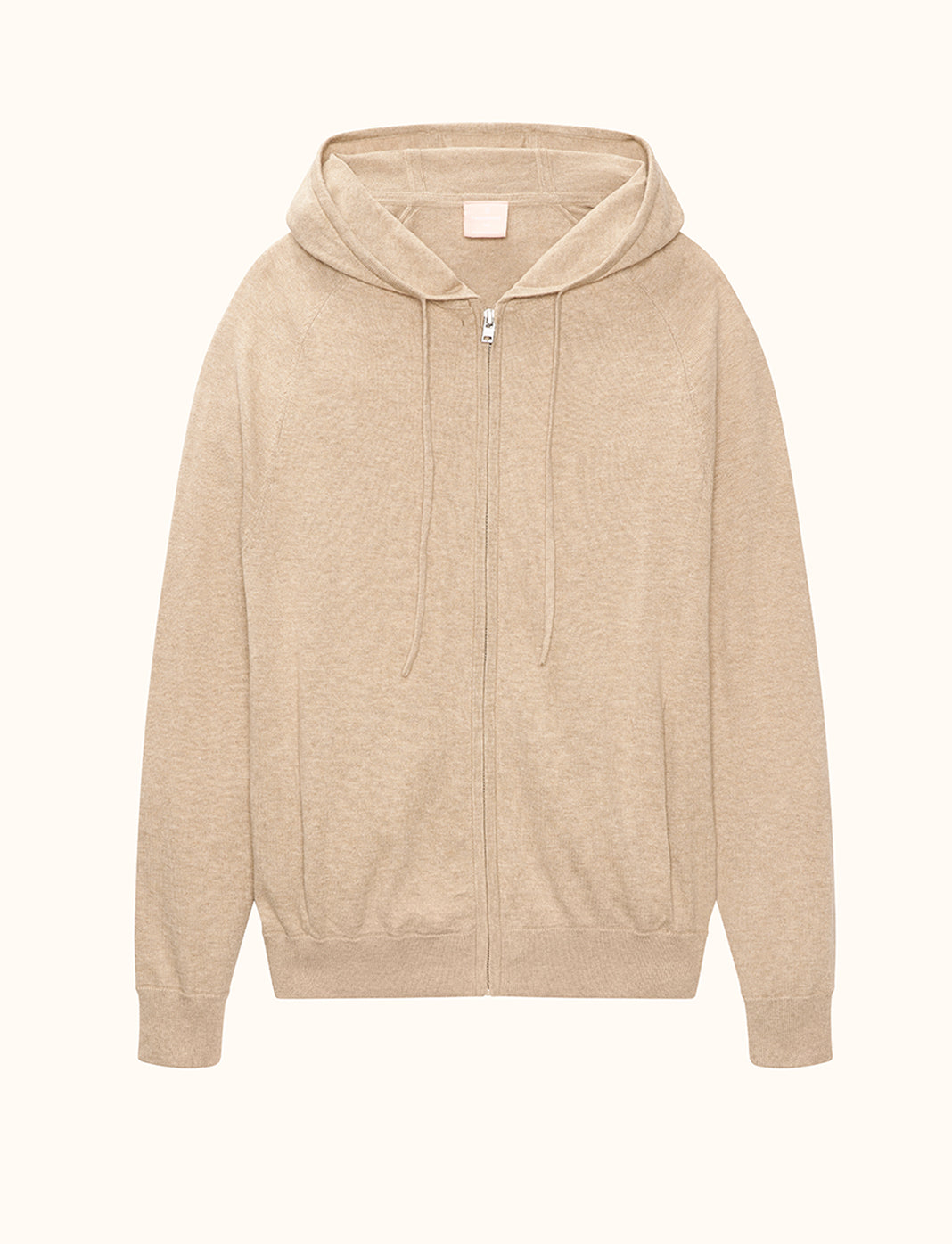 Cotton Cashmere Relaxed Fit Hoodie