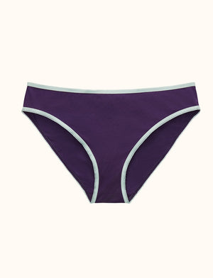 Everyday Cotton Bikini - Blackberry - Cotton/Spandex - ThirdLove,modelY