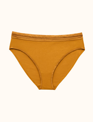 Everyday Cotton Bikini - Amber - Cotton/Spandex - ThirdLove,modelKK