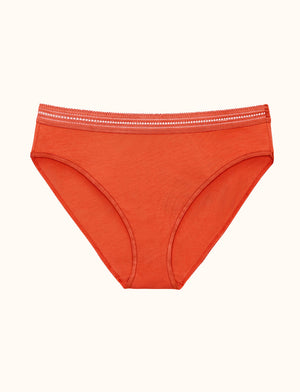 Everyday Cotton Bikini - Poppy - Cotton/Spandex - ThirdLove,modelKK