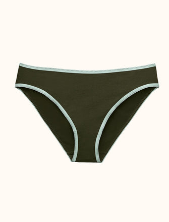 Everyday Cotton Bikini - Rainforest - Cotton/Spandex -Thirdlove