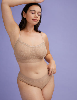 Everyday Lace Full Coverage Bralette - ThirdLove - Nylon/Spandex