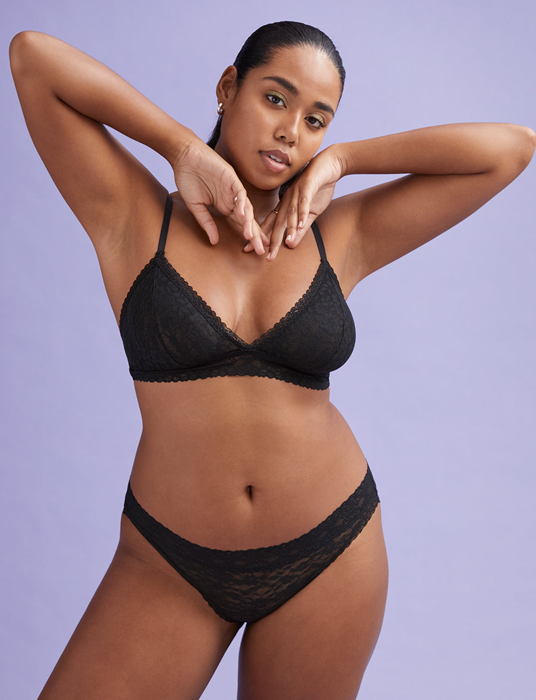 Everyday Lace Triangle Bralette - ThirdLove - Nylon/Spandex