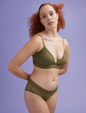 Everyday Lace Triangle Bralette - ThirdLove - Nylon/Spandex