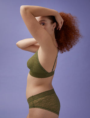 Everyday Lace Triangle Bralette - ThirdLove - Nylon/Spandex
