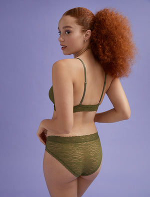 Everyday Lace Triangle Bralette - ThirdLove - Nylon/Spandex