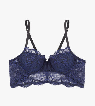 Longline Lace Balconette Bra