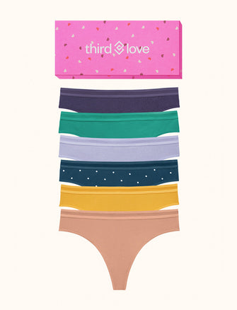 Everyday Cotton Thong Holiday Bundle