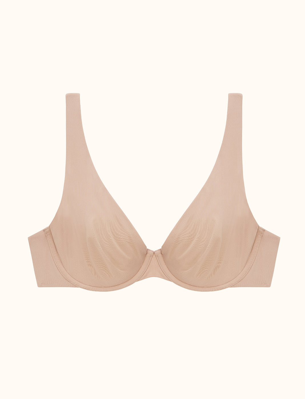 24/7® Second Skin Unlined Bra, Taupe - Thirdlove - Nylon/Spandex,modelR