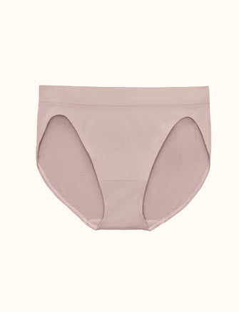 Form Seamless High-Leg Bikini - Atmosphere Stripe - Nylon/Spandex - ThirdLove,modelFF
