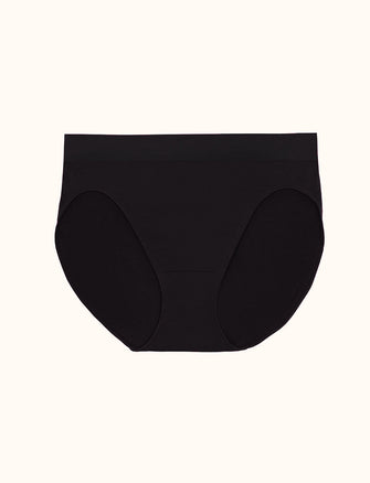 Form Seamless High-Leg Bikini - Black - Nylon/Spandex - ThirdLove,modelCC