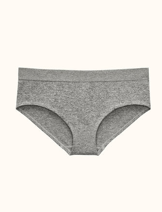 Form Seamless Hipster - Gray Heather - Nylon/Spandex - ThirdLove,modelCC