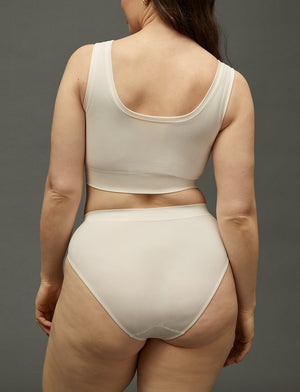 Form Seamless Scoop Bralette - Sea Salt - Nylon/Spandex -Thirdlove