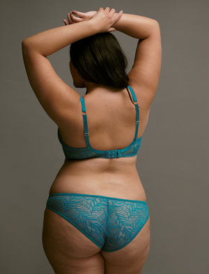 Feather Lace Demi, Ocean - Thirdlove - Nylon/Spandex,modelH