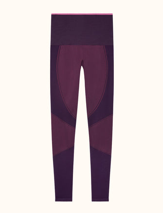 Flex Seamless Compression Legging - Purple Prism - Nylon/polyester/spandex -Thirdlove