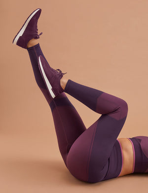 Flex Seamless Compression Legging - Purple Prism - Nylon/polyester/spandex -Thirdlove