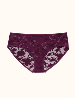 Foliage Hipster - Potent Plum - Nylon/Spandex - ThirdLove,modelKK