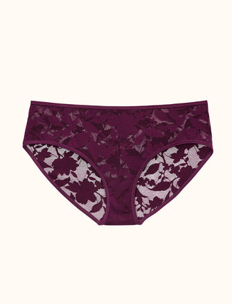 Foliage Hipster - Potent Plum - Nylon/Spandex - ThirdLove,modelKK