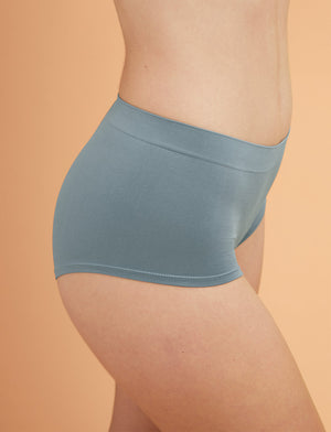 Form Seamless Shortie - Grey Mist - Nylon/Spandex - ThirdLove,modelQQ