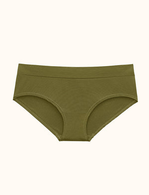 Form Seamless Hipster - Palm Green Stripe - Nylon/Spandex - ThirdLove,modelWW