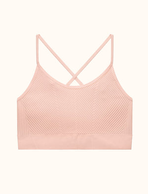 ThirdLove x Kit Seamless Chevron Rib Wireless Bra - ThirdLove - Nylon/Spandex