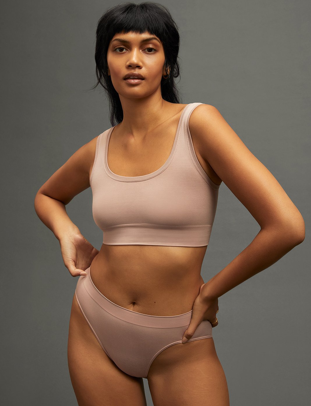 Form Seamless Scoop Bralette - Atmosphere - Nylon/Spandex -Thirdlove
