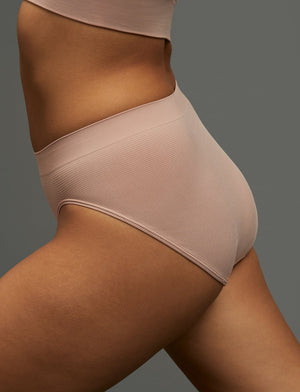 Form Seamless High-Leg Bikini - Atmosphere Stripe - Nylon/Spandex - ThirdLove,modelGG