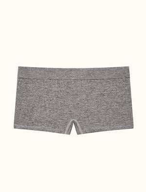 Form Seamless Shortie - Heather Grey - Nylon/Spandex - ThirdLove,modelOO