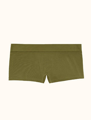 Form Seamless Shortie - Palm Green Stripe - Nylon/Spandex - ThirdLove,modelWW